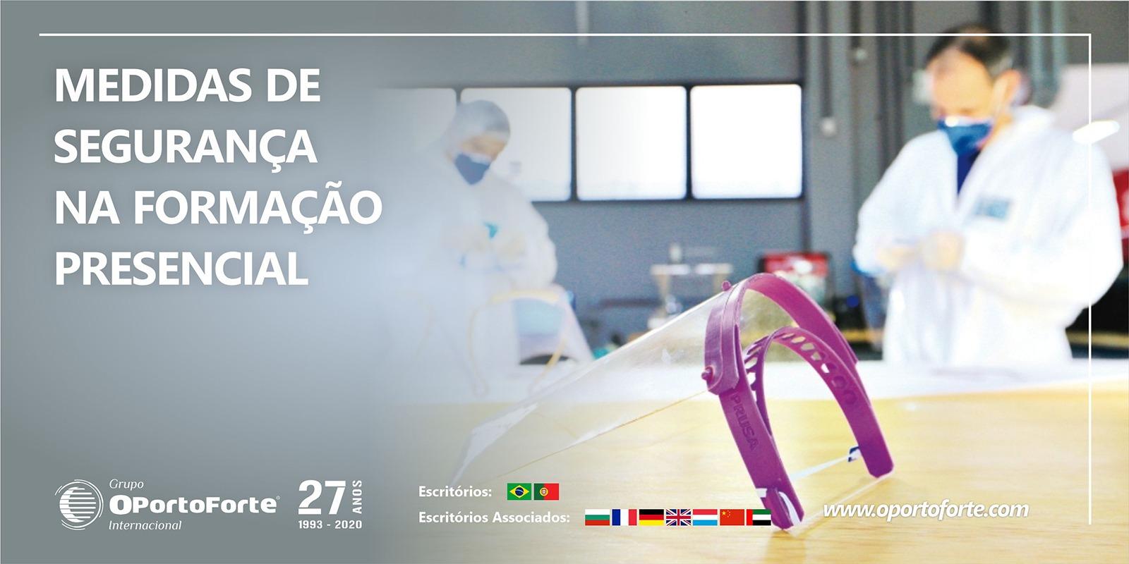 Medidas de Segurança na Formação Presencial