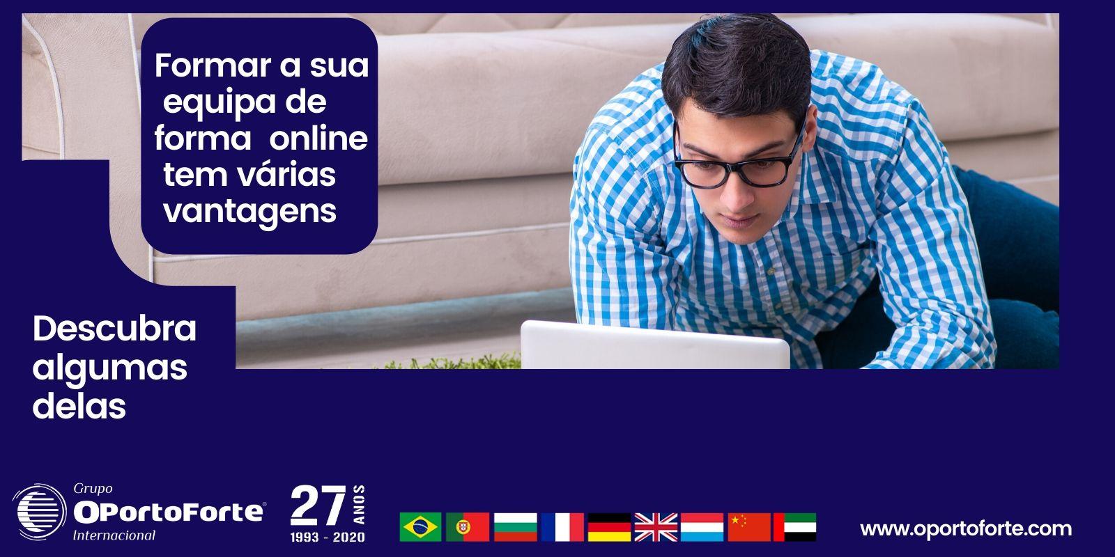 Vantagens da formação online