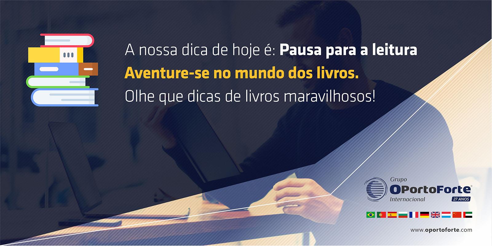Aventure-se no mundo dos livros.