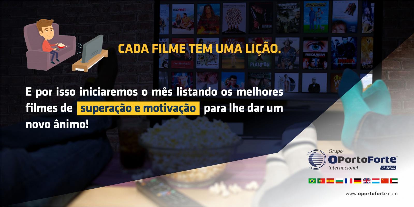 Superação e Motivação - Dicas de Filmes 