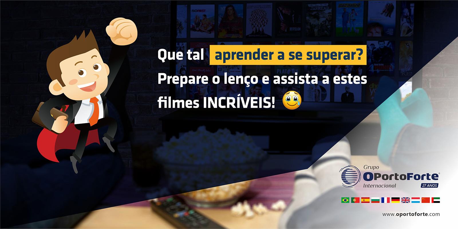 Que tal aprender a se superar com estas dicas de filmes? 