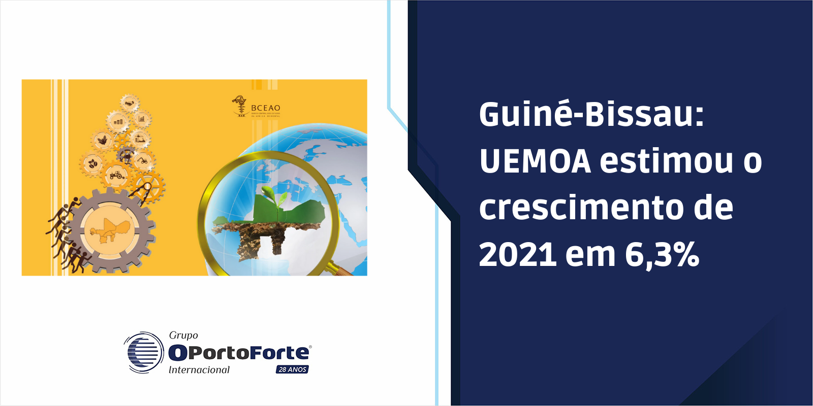Guiné-Bissau: UEMOA estimou o crescimento de 2021 em 6,3%