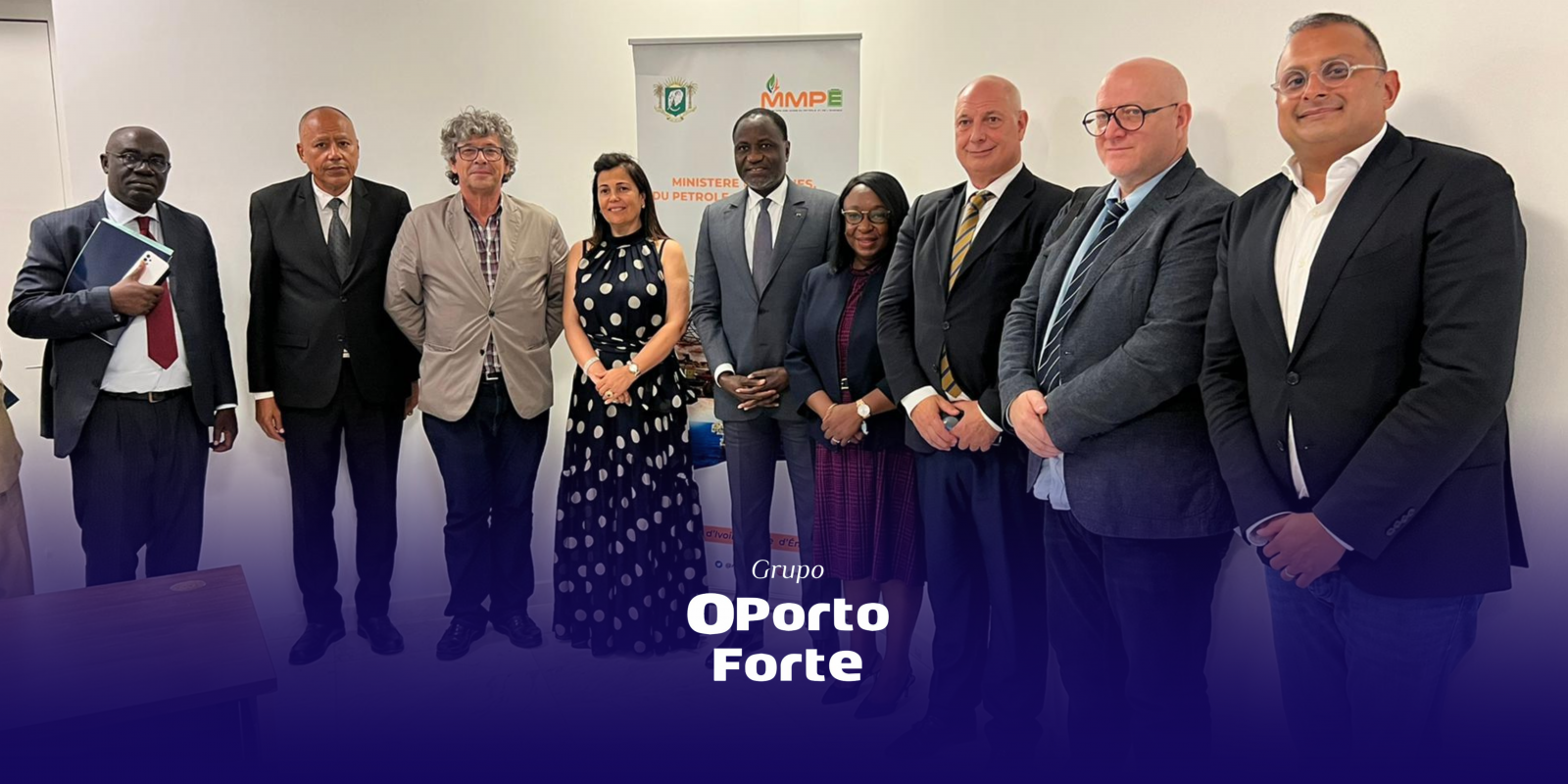 O Grupo Oporto Forte foi recebido pela Ministra de Estado da Costa do Marfim
